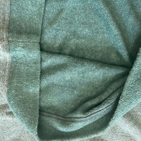 C&C California Sea Moss Blue Green FA LA LA Long Sleeve Fleece Shirt Size L - Picture 6 of 7